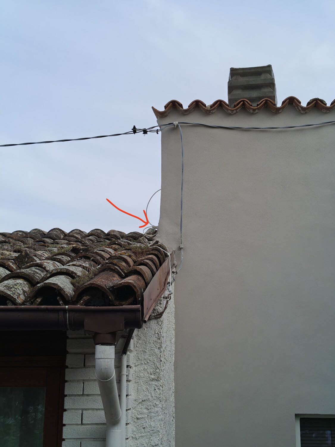 Vista d'insieme del punto di arrivo